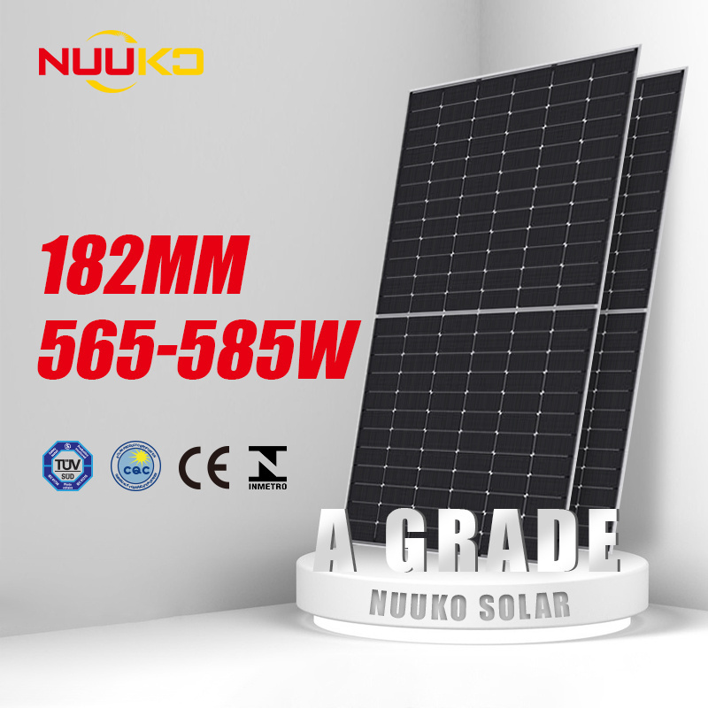 N Type Solar Panels 580W Solar Panel Selected Hjt Shingled Solar Panel Residential And Commercial Use