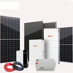 Nuuko 1kw 3kw 5kw 10kw 15kw 20kw solar panel energy commercial system Complete Kit Price of Photovoltaic  400w Solar Panel