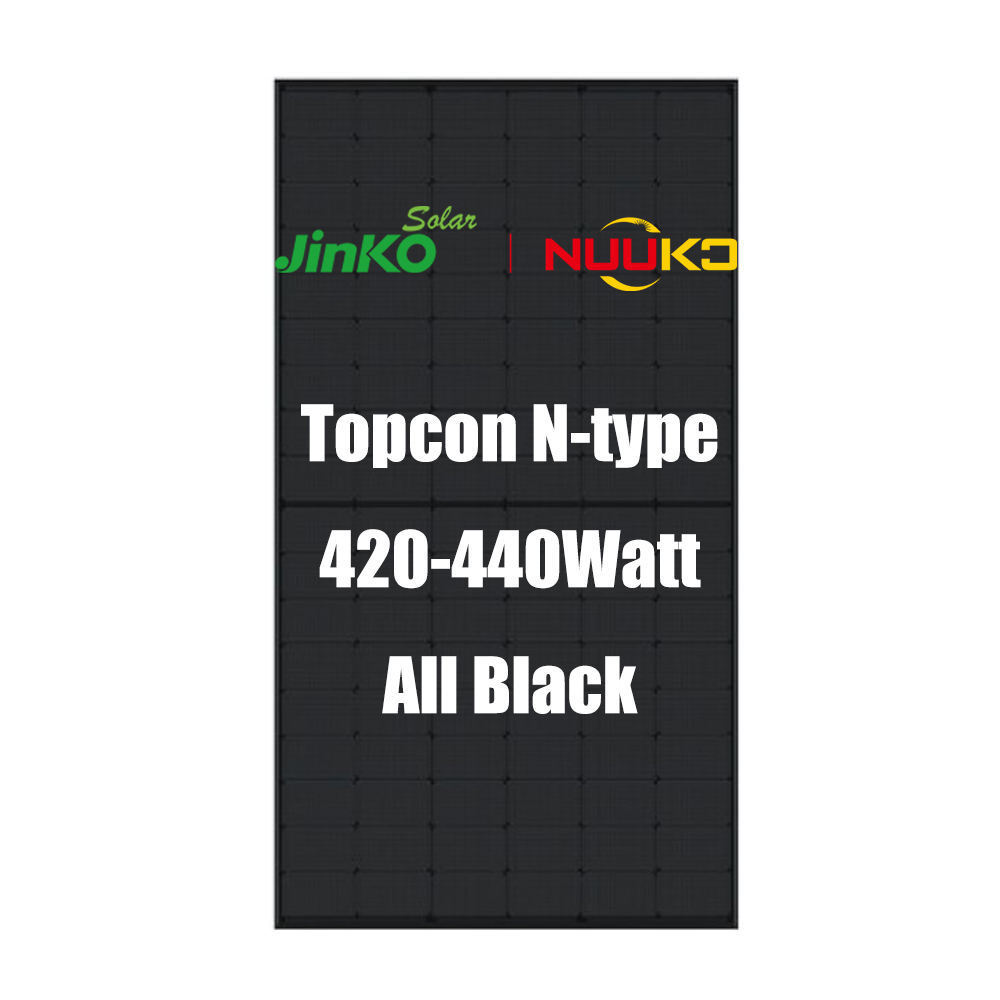 Poland Stock Jinko 420W Black Frame N Type I-Topcon Dual Glass  425W Solar Panel