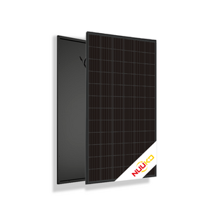 NUUKO All Black Solar Panels 385W-400W PERC/Half Cell Monocrystalline Silicon Modules with Anodized Aluminium Alloy Frame