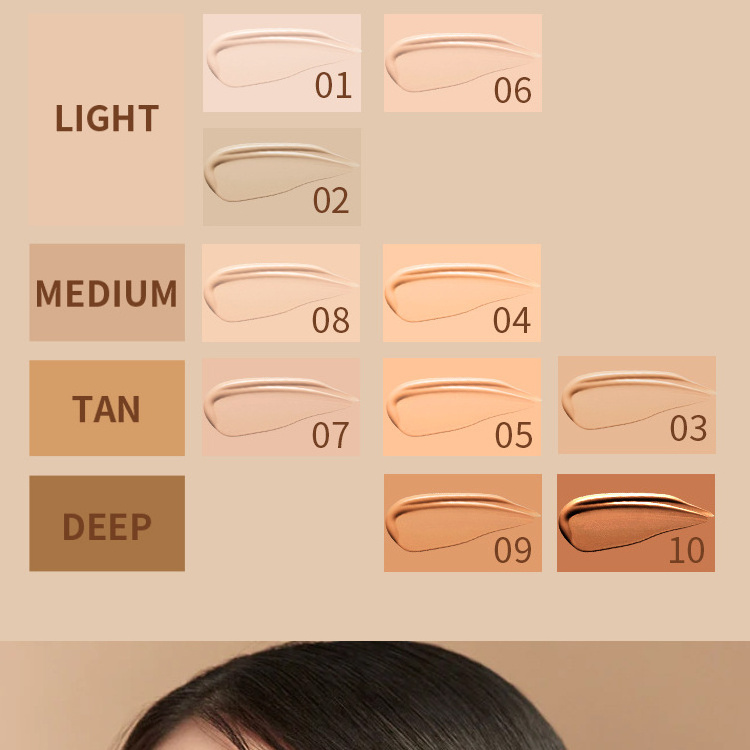 face natural organic squeeze plastic tube spf makeup cosmetics bb cc creams private label wholesale BB cream foundation