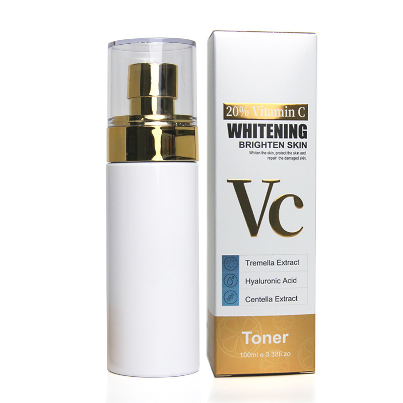 Face skin care toner vitamin c beauty products private label dark spots eraser very Effective skin whitening toner