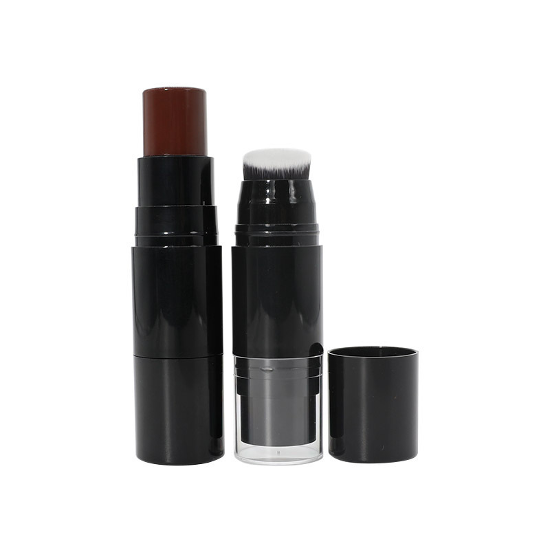 Tube and Color Choose Freely Private Label Makeup Foundation Face Concealer Pro Cream Bronzer Contour Stick With Brush