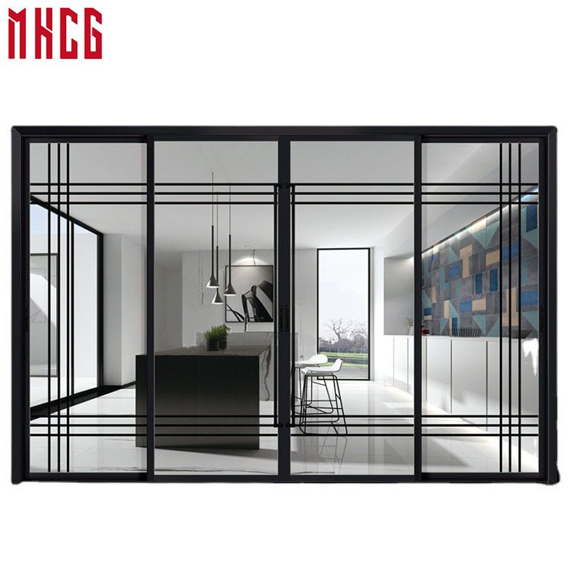 Customize Your Aluminium Door and Window Profiles Double Track Aluminium Sliding Door