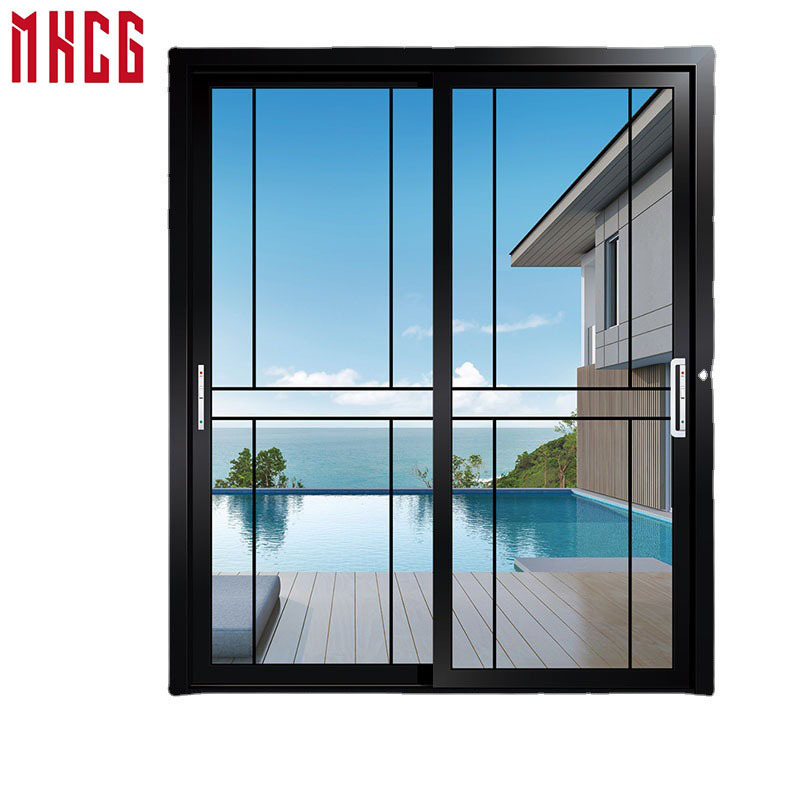 Customize Your Aluminium Door and Window Profiles Double Track Aluminium Sliding Door