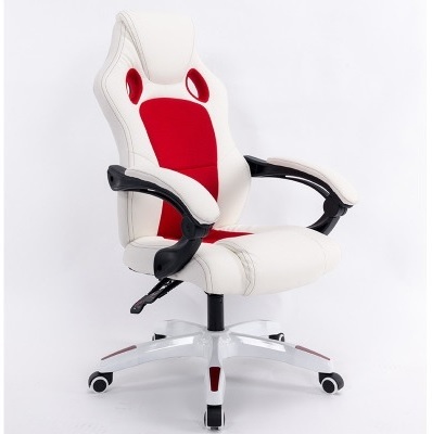 Hot selling Glod Adjustable hight Reclining PU Leather PC Computer Gaming Racing Seat Chair