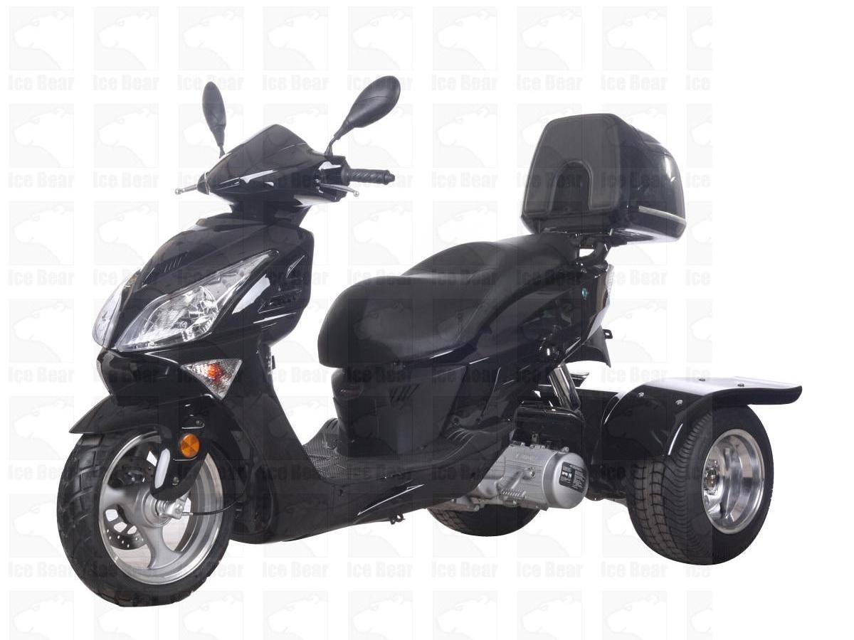 2023 PST 150-18 150cc Trike 3-wheel scooter Air-Cooled Automatic Transmission  ATV