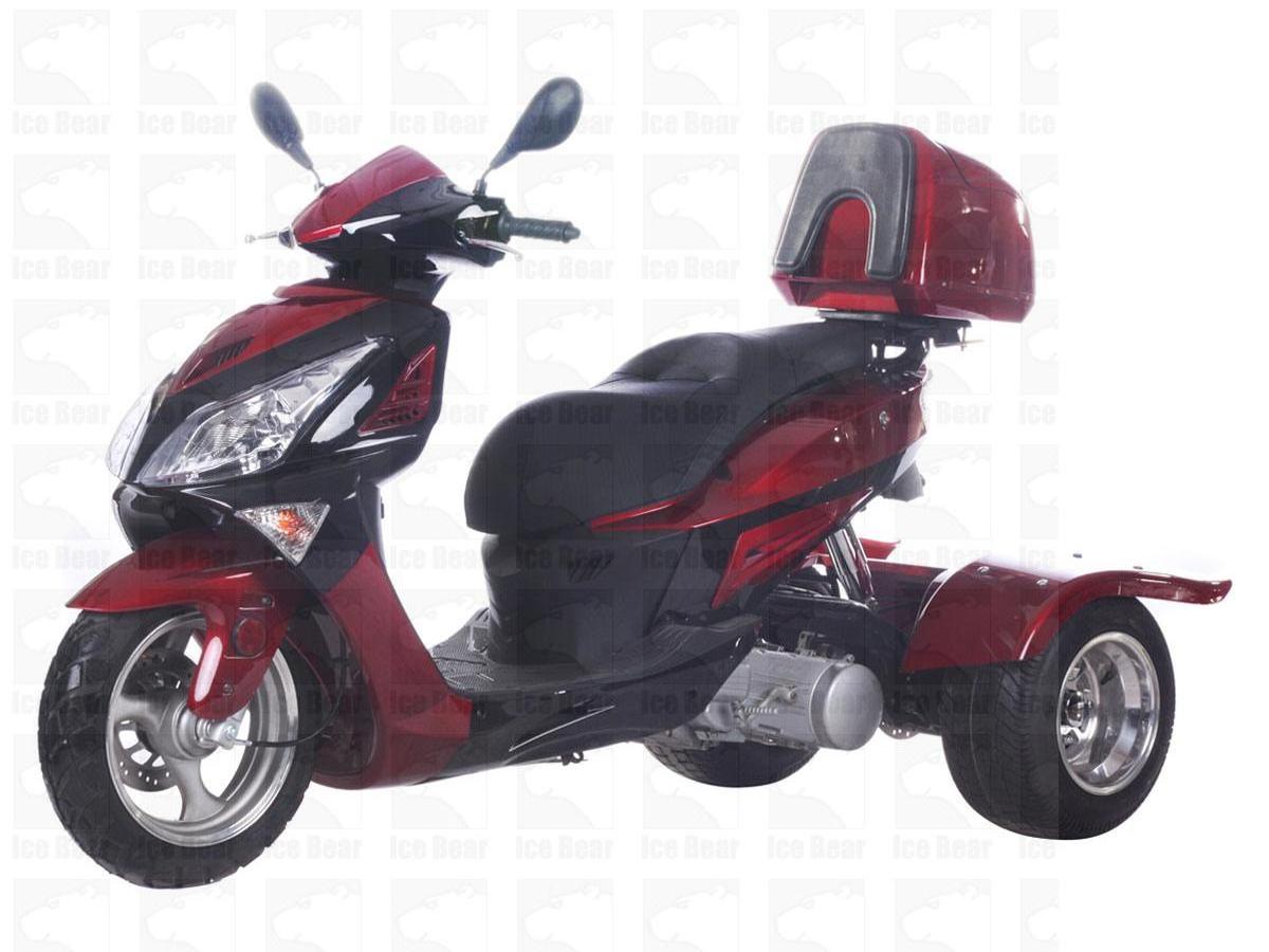 2023 PST 150-18 150cc Trike 3-wheel scooter Air-Cooled Automatic Transmission  ATV