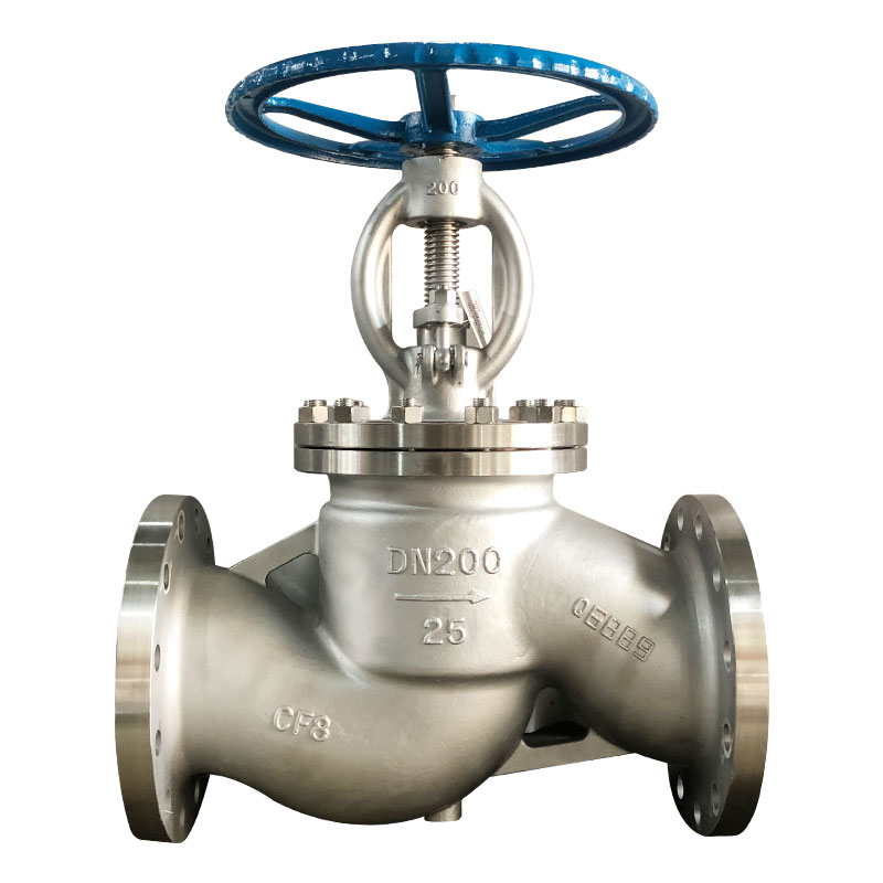 Nuzhuo High Quality Stainless Steel Cast Iron WCB Manual Operation Flanged Type Globe Valve OEM/ODM Support PTFE Filler Valve