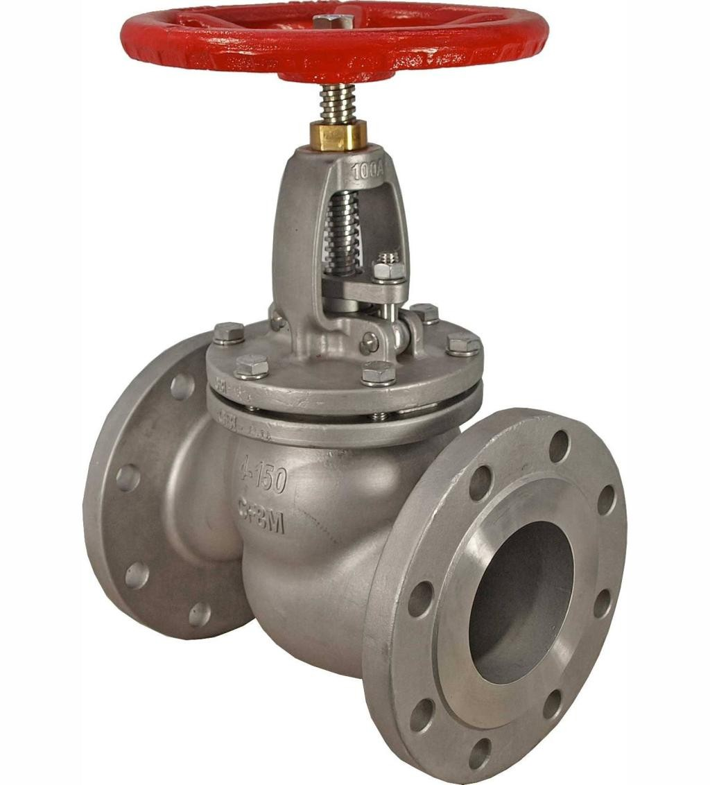 Nuzhuo High Quality Stainless Steel Cast Iron WCB Manual Operation Flanged Type Globe Valve OEM/ODM Support PTFE Filler Valve