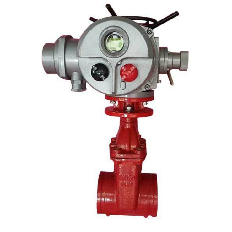 Nuzhuo Customizable OEM motorized slide gate valve Flange Intelligent Modulating Multi-turn Motorized Electric Knife Gate Valve