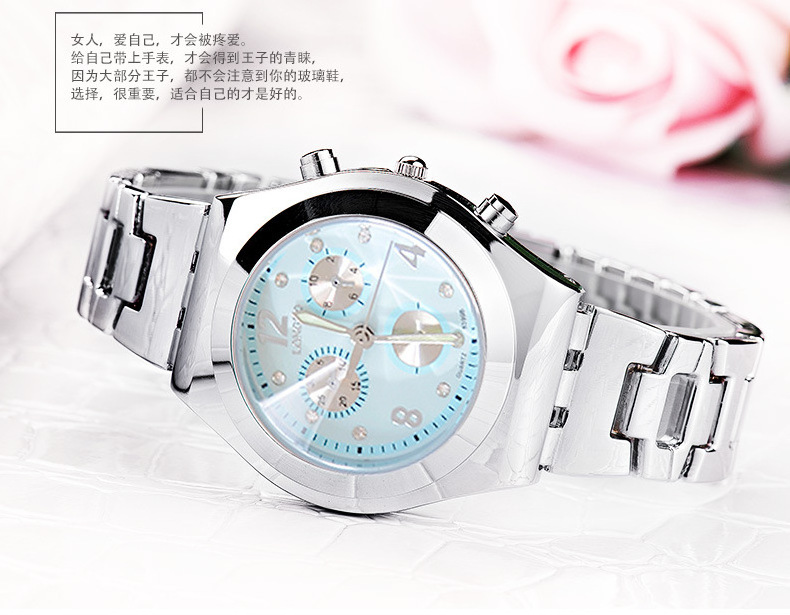 LONGBO 8399 Ladies Quartz Watch Fashion Stainless Steel Luxury Brand Watch