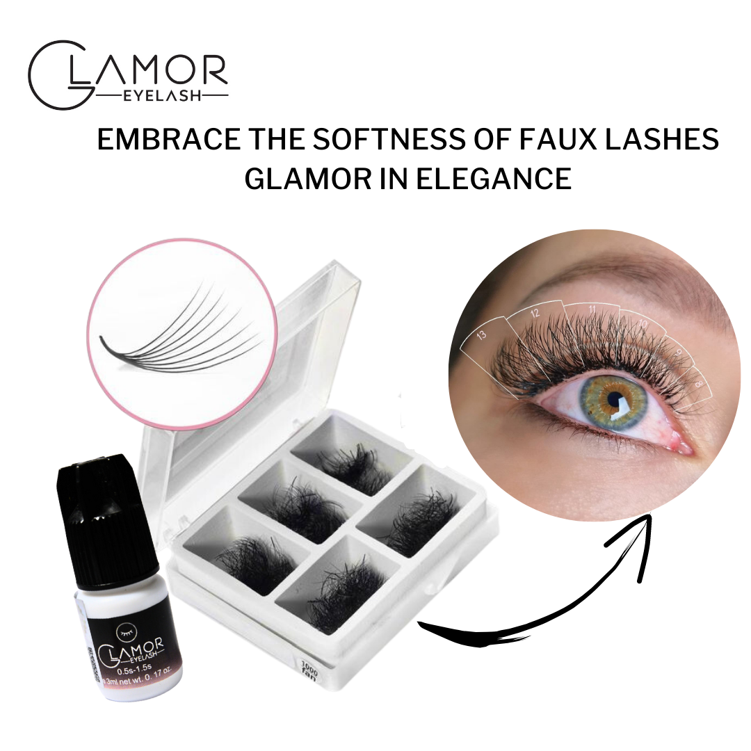 Fast glue glamoreyelash free sample eyelash lash glue thick thin fast drying 6-8 weeks lasting black lash extension glue