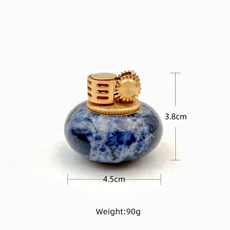 New designs hot sale blue marble  lighter for cigar lighter