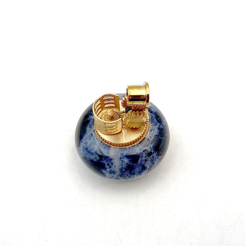 New designs hot sale blue marble  lighter for cigar lighter