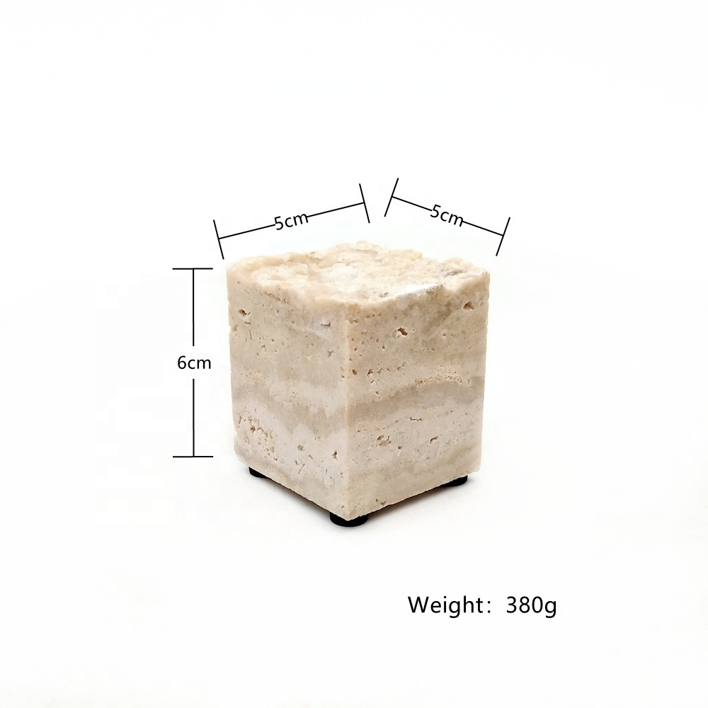 Creative Natural Travertine Aroma Reed Essential Oil Diffuser Stone