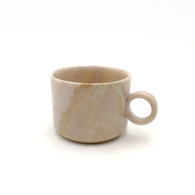 Hot sale custom logo marble material coffee cups for sale