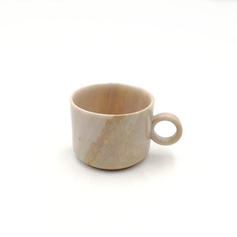 Hot sale custom logo marble material coffee cups for sale