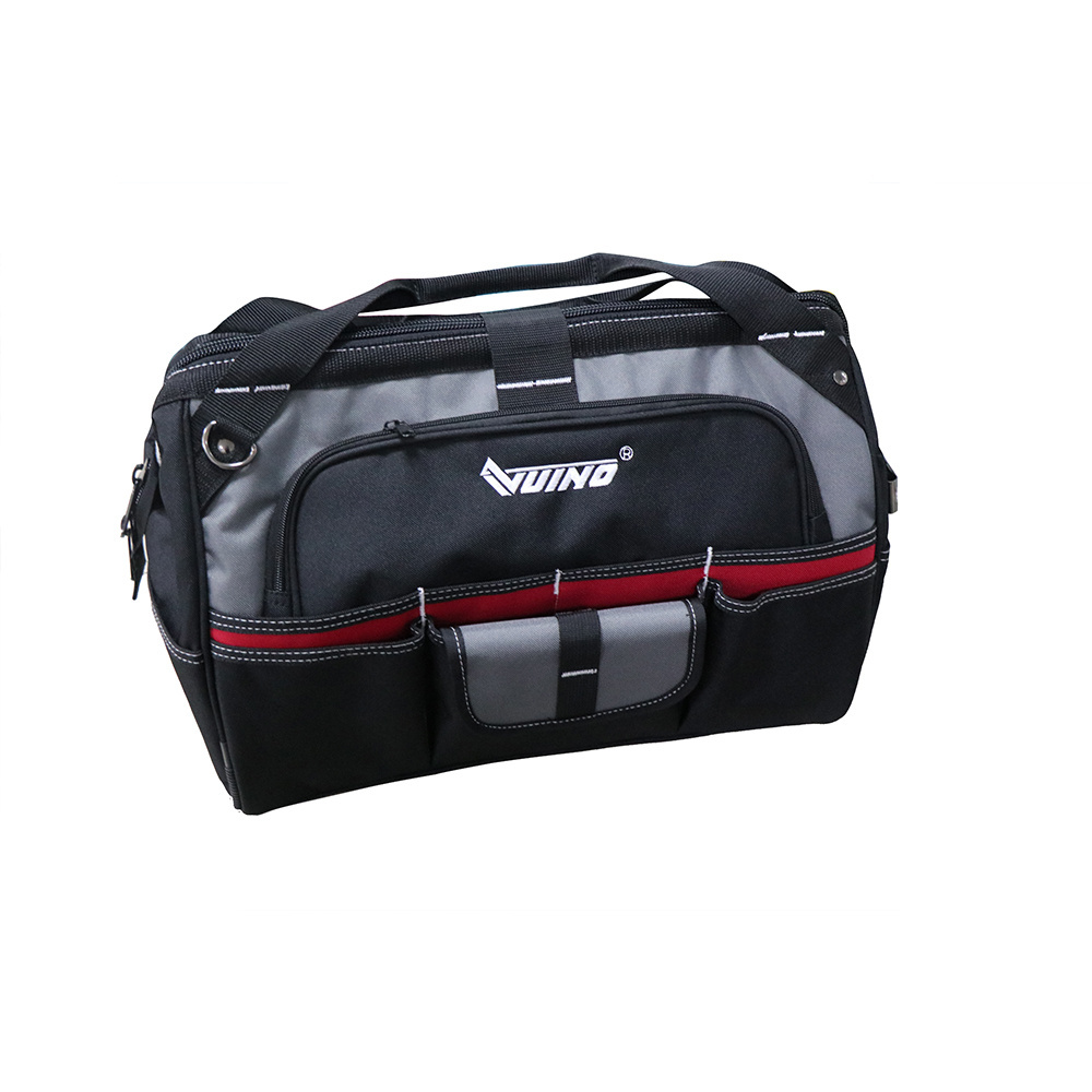 VUINO 18 inch Storage electrician Tool Bag zipper plumber tool bag