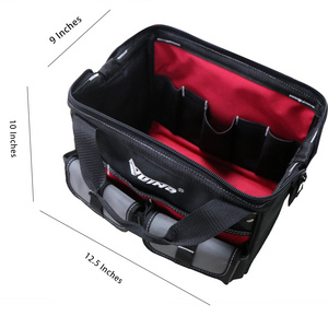 VUINO 12 inches mini carry bartender heavy duty tool kit electrician work tool bag set