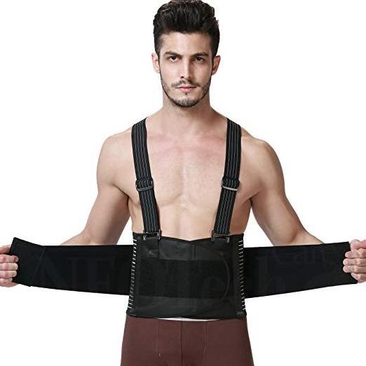 VUINO Back brace mesh Breathable adjustable waist support belt