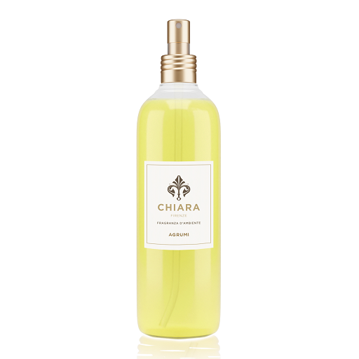 Ambient fragrance diffuser Chiara Firenze Agrumi 200 ML Bottle Sticks Made in Italy Grapefruit combine with Sweet Orange peels