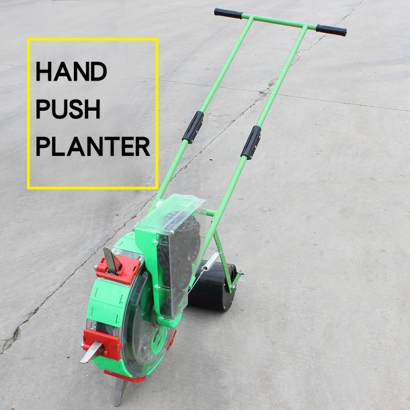 NEWEEK Hot sale small scale fertilizer box optional manual corn bean seeder maize planter seeder manual peanut planter machine