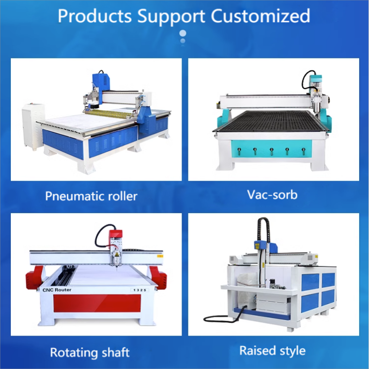 NEWEEK Customized 1325 vacuum table aluminium plate poster board routing wood carving cnc router machine