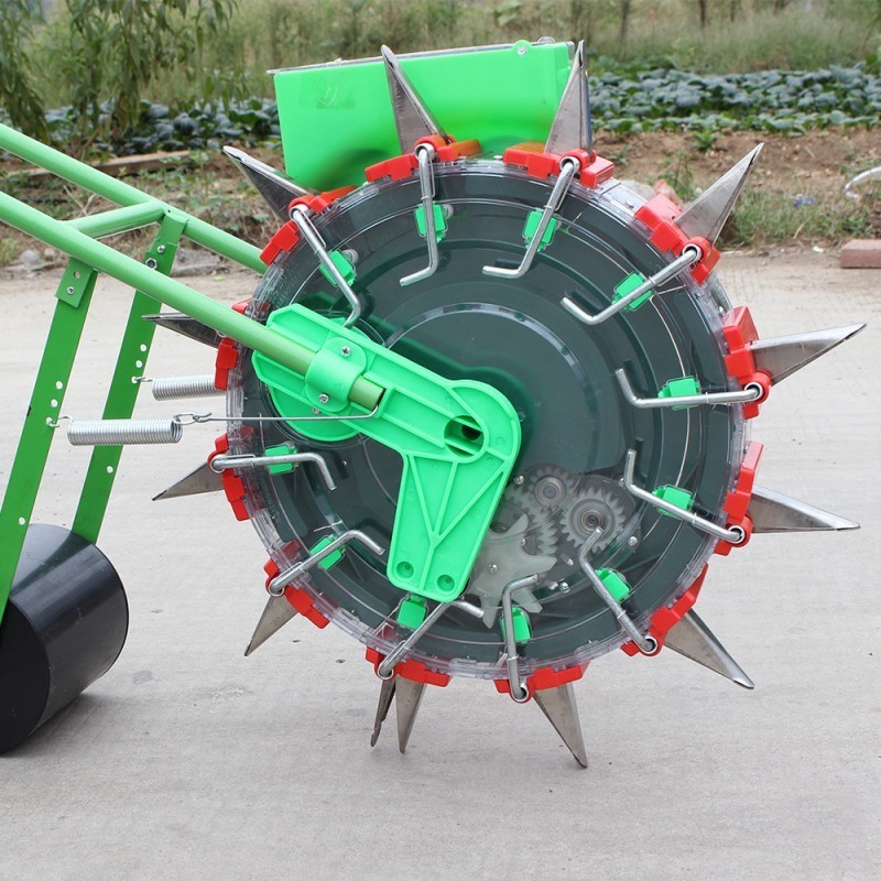 NEWEEK Hot sale small scale fertilizer box optional manual corn bean seeder maize planter seeder manual peanut planter machine