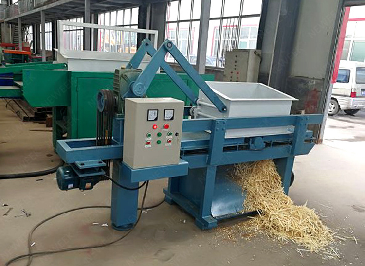 NEWEEK 500 kg/h  electric or diesel wood wool shaving  wood shaving sawdust crusher machine