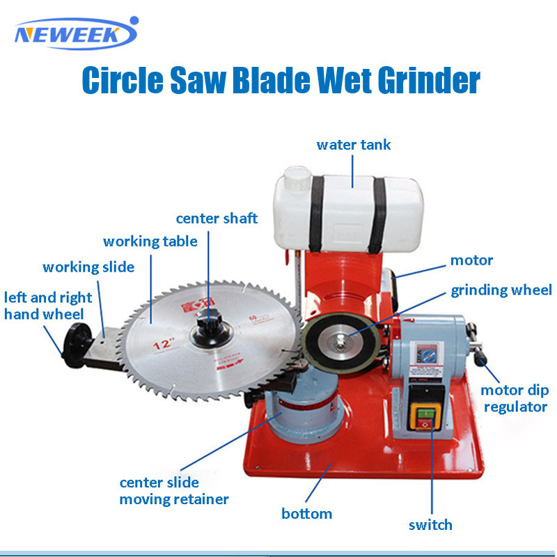 NEWEEK Good price electric knife industrial grinder saw blade grinding machine blade sharpening machine