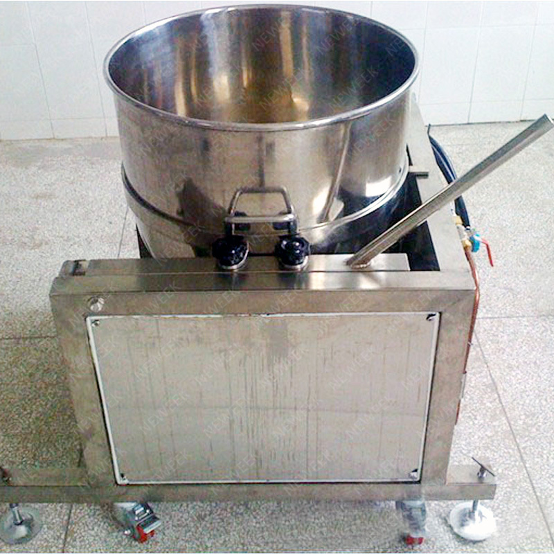 NEWEEK lpg gas snack making popcorn caramel mixer machine