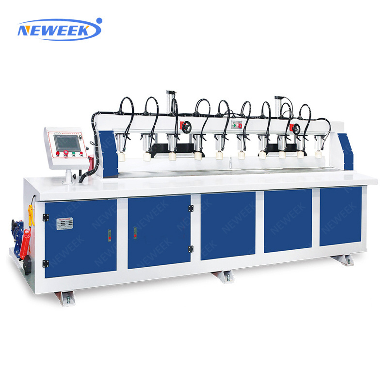 NEWEEK strip edge trimming cnc Door Stile Mullion Shape Milling Wooden Door Panel Shaping Machine