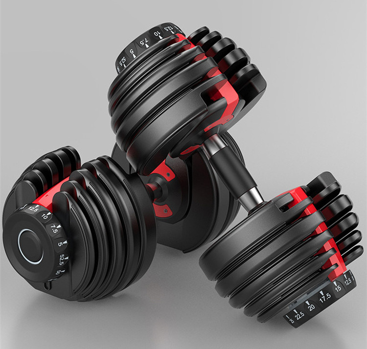 Commercial Fitness Pesas Dumbles Weight Lifting Adjustable Dumbbells 40kg 24kg 90lbs 40 Kg Dumbbell Set In Pounds