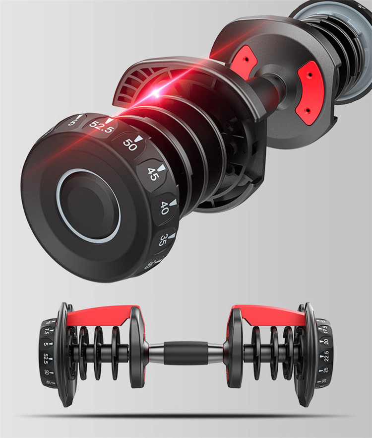 Commercial Fitness Pesas Dumbles Weight Lifting Adjustable Dumbbells 40kg 24kg 90lbs 40 Kg Dumbbell Set In Pounds