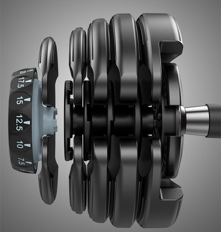 Commercial Fitness Pesas Dumbles Weight Lifting Adjustable Dumbbells 40kg 24kg 90lbs 40 Kg Dumbbell Set In Pounds