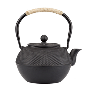 Personalized Black Teaware Chinese Enamel Tea Sets Tea Kettle Cast Iron Teapot