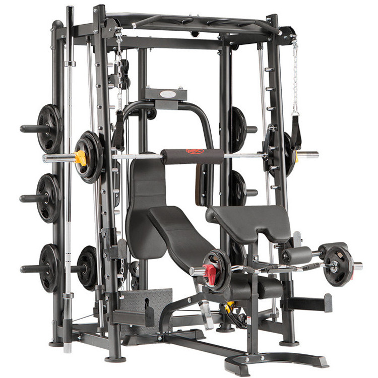 Inhouse Gym Equipment Triceps Machine Leverage Squat Machine Cable Power Tower Gym Equipment Mini Gym For Home