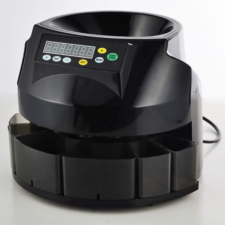 Plastic Box Coin Counter Digital Coin Counters & Sorters