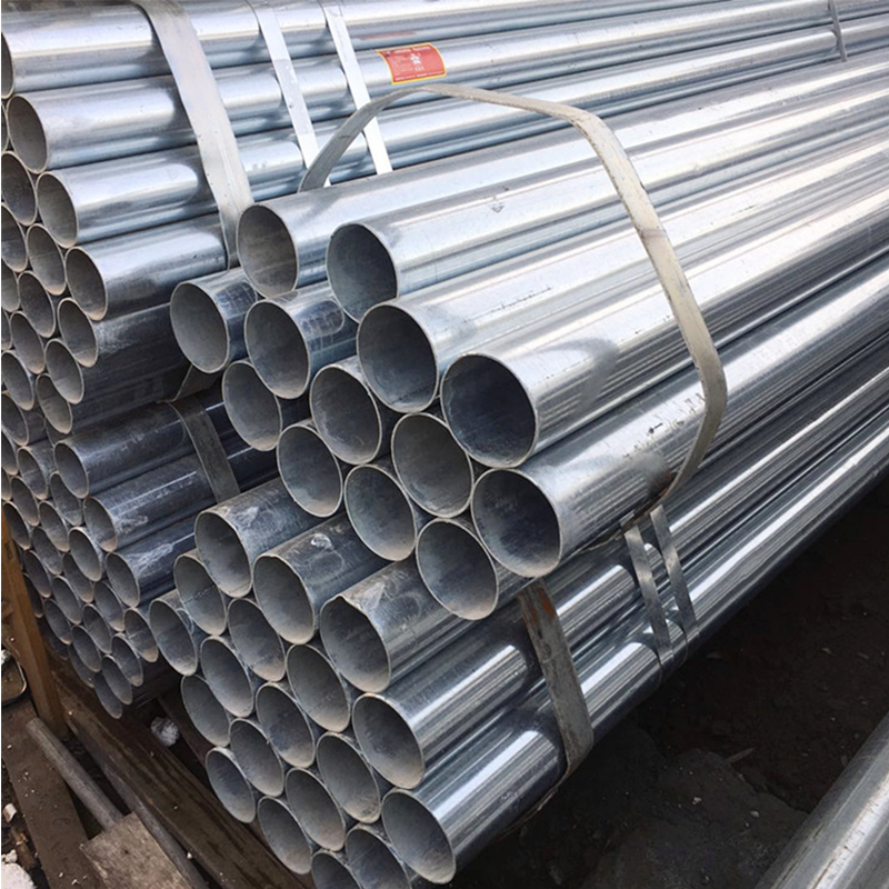 Customized Galvanized belt Steel Pipe 4 Inch 6 Meter Gi Steel Round Tube For Agriculture