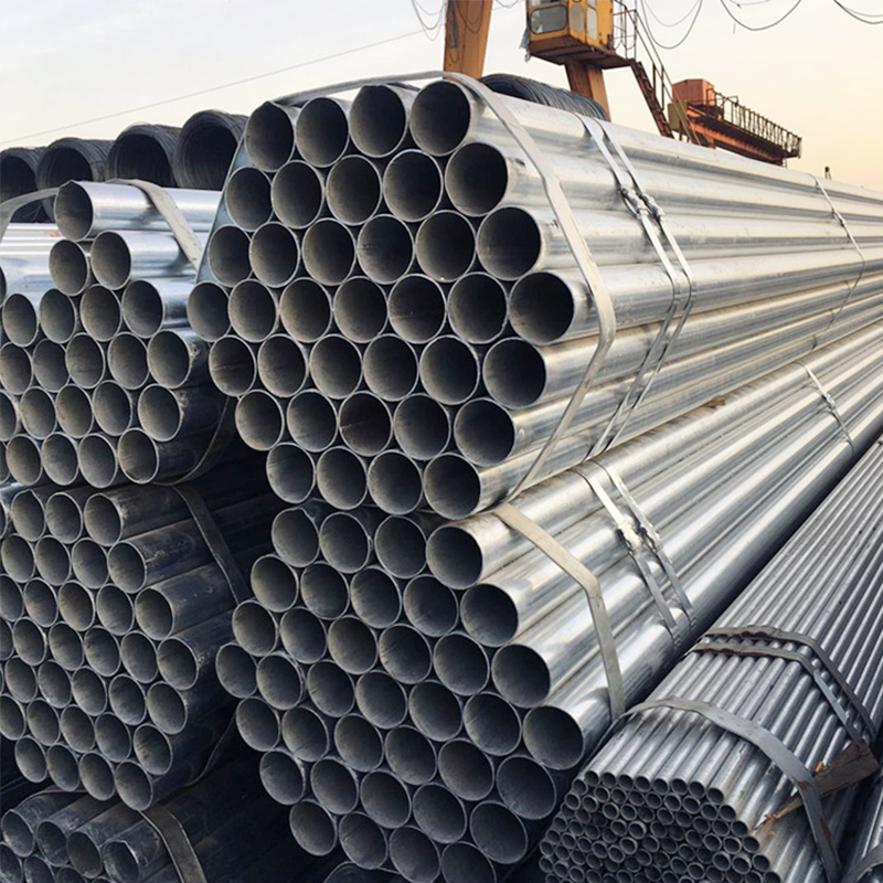 Customized Galvanized belt Steel Pipe 4 Inch 6 Meter Gi Steel Round Tube For Agriculture