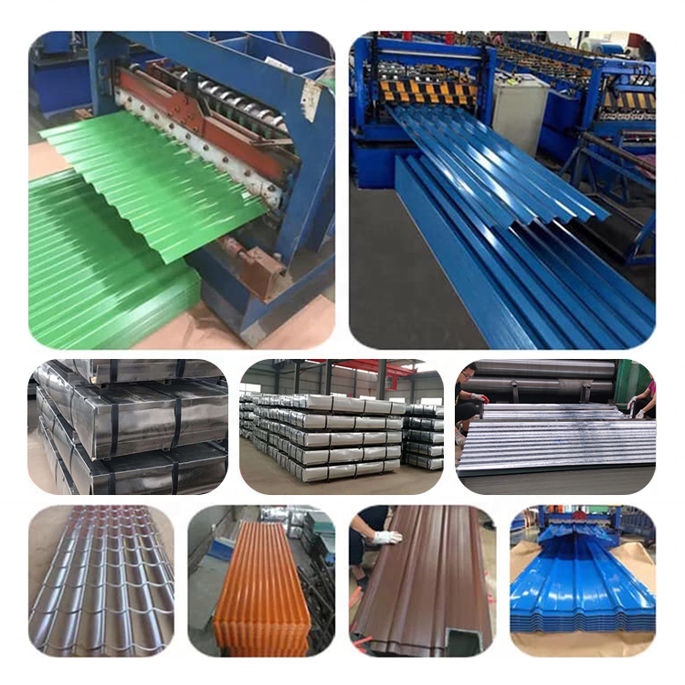 NANXIANG STEEL Coloring Aluzinc Iron Roofing Prepainted Galvalume Roofing Sheet Plain