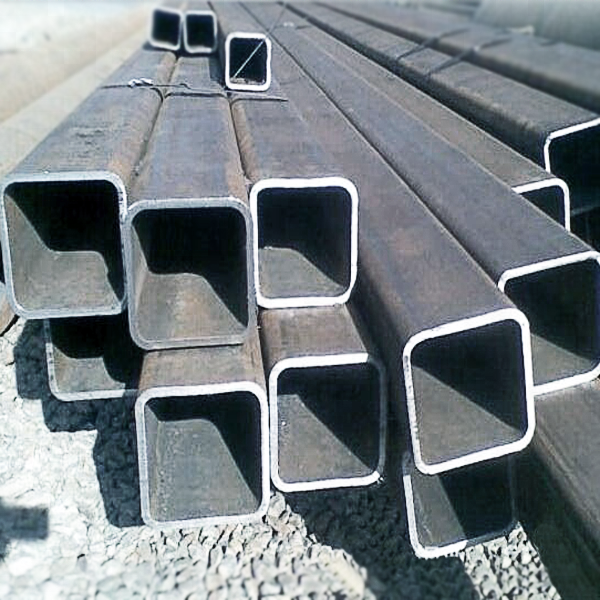 Black iron steel square tube 23mm seamless steel pipe tube