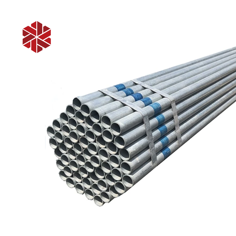 Customized Galvanized belt Steel Pipe 4 Inch 6 Meter Gi Steel Round Tube For Agriculture