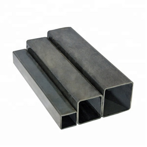 Black iron steel square tube 23mm seamless steel pipe tube