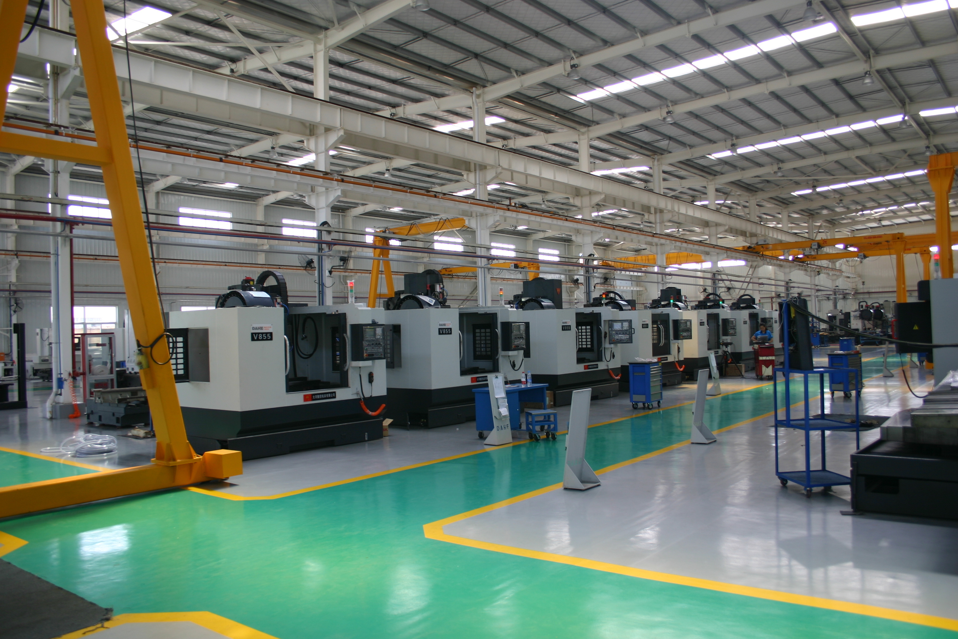 DAHE Vertical Milling Vmc1160 Centre Fanuc 4 Axis Cnc Vertical Machining Center Fresadora Cnc 3 Axis Cnc Milling Machine