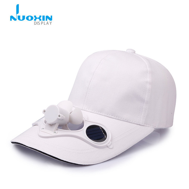 Hot Selling Custom Cooling Solar Powered  Fan Hat In The Summer