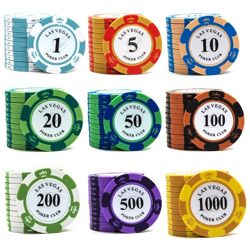 OEM Customized Logo Printing Ceramic Poker Chips 10g Casino Poker Chips Set Luxury for Games