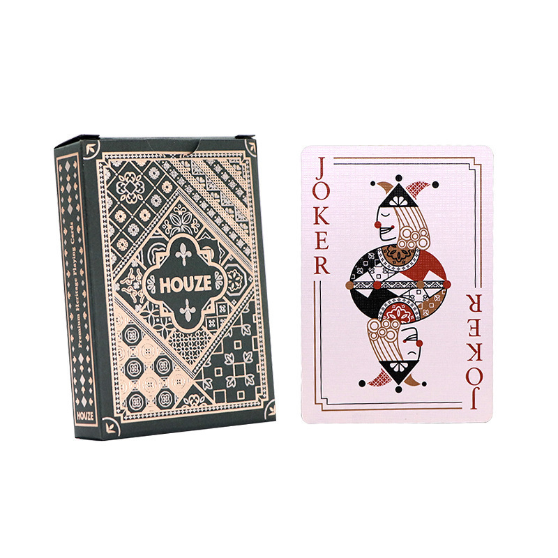 Wholesale Printed Logo Custom Professional Poker Novelty Playing Cards