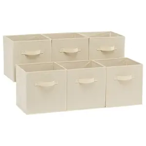 High Quality Collapsible Storage box Foldable Non Woven Home Decorative Organizer File Cube Storage Box Bin